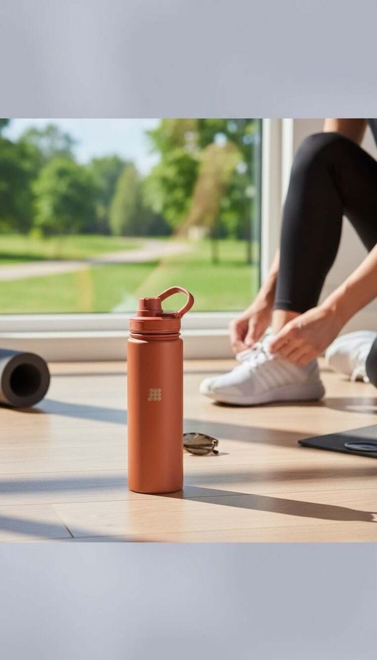 Cubitt Hydro Water Bottle 24 oz Stainless Steel Insulated Travel Canteen